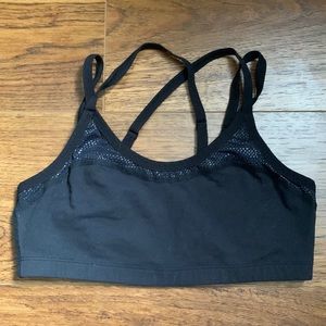Beyond yoga black sports bra